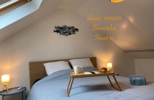 Fort-Mahon-Plage Apartamento | Duplex moderne à 700m de la plage Parking & WiFi