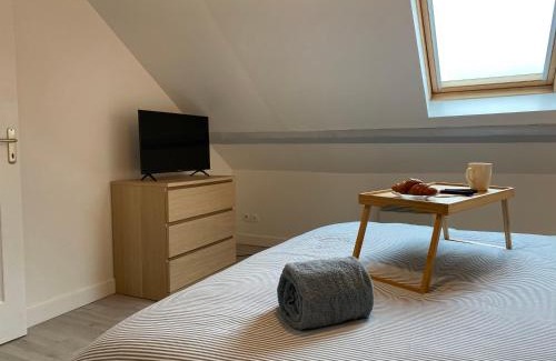 Fort-Mahon-Plage Apartamento | Duplex moderne à 700m de la plage Parking & WiFi