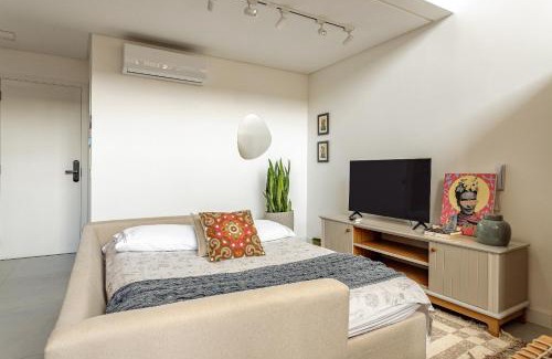 Lagoa Pequena Apartamento | Duplex Moderno Novo Campeche, WiFi 1GB, 500m da praia
