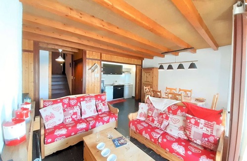 Pla d'Adet Apartamento | Dúplex T3 en Pla d'Adet - 3 dormitorios, parking, electrodomésticos y vistas al sur