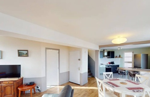 Honfleur Apartamento | Duplex Traversière | Espacioso | A 100m del puerto | 4 personas