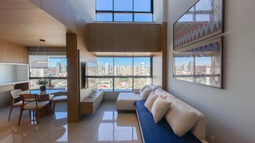 Jardim dos Estados Apartamento | Duplex Ultra Luxo com Móveis Assinados e Bela Vista