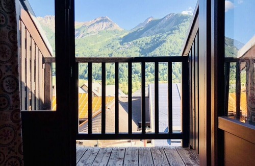 Monetier-les-Bains Apartamento | Duplex with nice view on the glacier of Monêtier