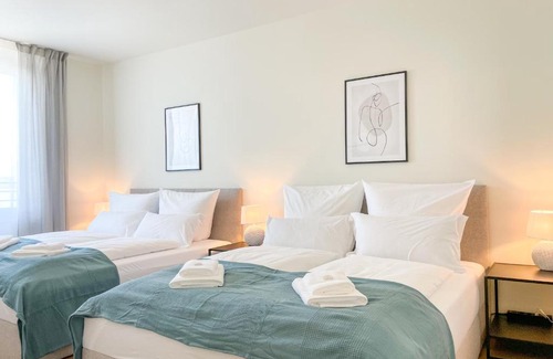 Antonsviertel Apartamento | E&K living - 6 pers - design apartment - fair - SKY-TV - parking