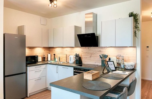 Antonsviertel Apartamento | E&K living - 6 pers - design apartment - fair - SKY-TV - parking