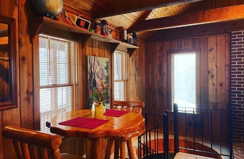 Eureka Springs Chalet De Esquí | Eagle Crest cabin, White river view with hottub