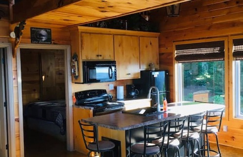 Bryant Cabina | Ver ¡Guau!bañera de hidromasaje, cerrada, cabaña, lago, Chattanooga 25 millas
