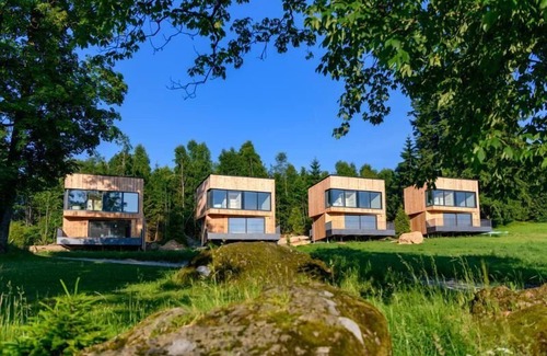 Bodenmais Chalet De Esquí | Earth house with far-reaching views of the valley - sauna and whirlpool