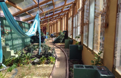Gasquet Casa | Earthship Solarium @Sustainable Ecovillage