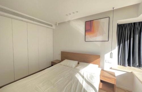 Jing'an Apartamento | Eastern Hub - Jing'an Temple Branch Sunny Capital, Deluxe 3-Bedroom Apartment, Extra Large Space with Free Mahjong