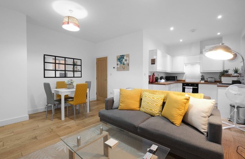 High Wycombe Apartamento | Eastons 1 Bedroom Apartment with Sofa Bed