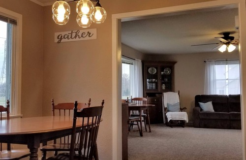 Bluffton Casa | Easy access to I75 to Lima or Findlay, country home 5min from charming Bluffton
