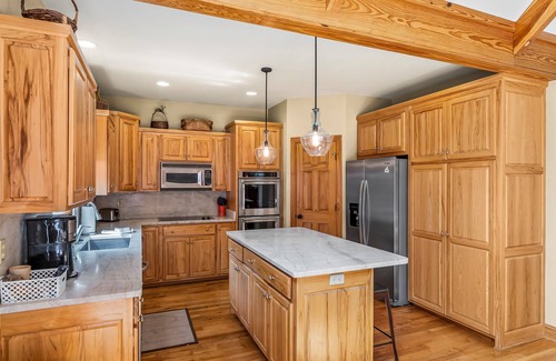 Marion Casa | Easy Lakefront Path to Private Dock & Lake. Plenty of room for the whole family.