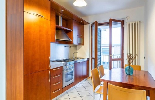 Ponte Seveso Apartamento | Easylife - Spacious and bright two bedroom with loggia balcony for peaceful rela