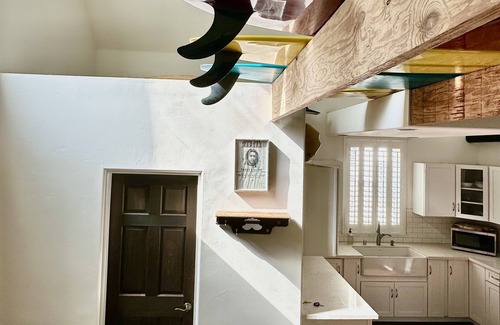 Del Mar Heights Cabaña | Eclectic surf loft w/ fire pit. Walking distance to the beach!