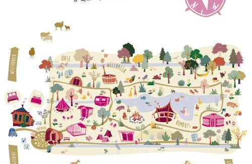 Oosterpoortwijk Otro | Eco-Camping De Helleborus, Yurt, Bell & Safari tent, Pipo, Caravans, Dorms and Units