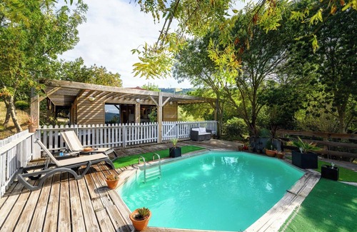 Magrie Cabaña | Ecolodge au Calme Pleine Nature, Piscine Privée