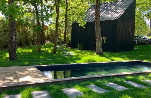 Biscarrosse Casa | Ecolodge 'Calme et Nature' avec Piscine au Golf-Lac de Biscarrosse - Couchage 2 personnes