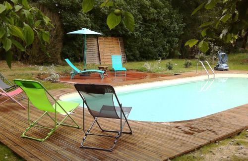 Ossages Casa | Maison des Maîtres Sud des Landes, plena naturaleza, piscina climatizada y cubierta