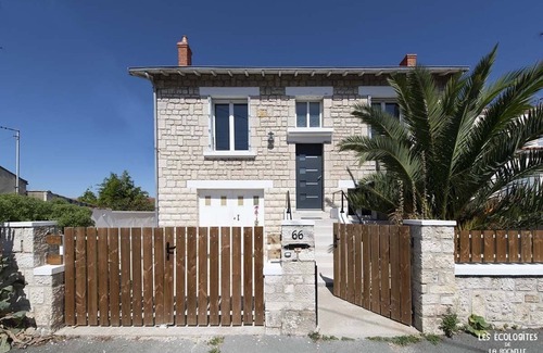 La Rochelle Apartamento | 💚 EcoloGite 💚 Gran jardín zen parking Estacionamiento gratuito 💚 Dúplex con entrepiso