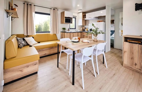 Pouzauges Casa | Mobilheim Eden Trio - 3 Schlafzimmer + TV 6 Personen
