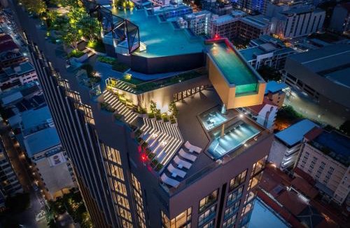 Pattaya Bay Apartamento | Edge Central Pattaya SeaView Residence with Infinity Pool