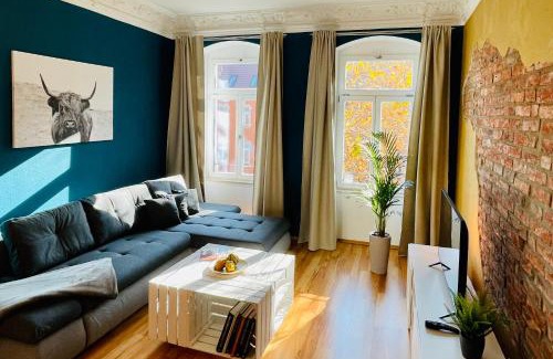 Loebtau Apartamento | Edle Ferienwohnung - Industrial Style