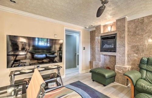 Greenville Apartamento | Efficiency Apt Shared Conference Room, Patio