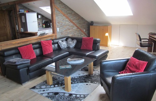 Ettringen Apartamento | Apartamento Loft 3 con vistas a la montaña