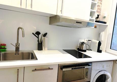 Faubourg Saint-Germain Apartamento | Eiffel Tower studio with patio