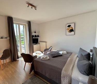 Rheinsberg Apartamento | Einraumapartment im Erdgeschoss mit Seeblick