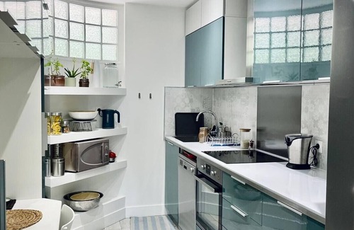 Suresnes Apartamento | Elégant Hébergement à St Cloud Fonctionnel Parfait Pour 4 Personnes