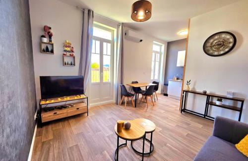Angouleme Apartamento | Elégant T2 au calme avec terrasse et climatisation
