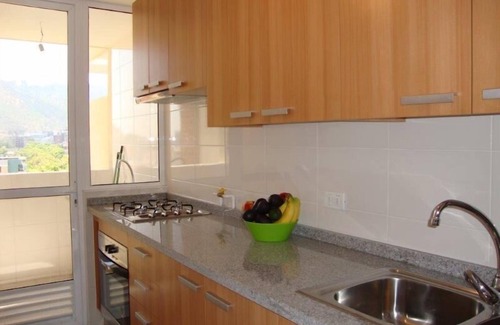 Santiago Condominio | El Campanario - Hermoso condominio de 2 dormitorios en Providencia con aire acondicionado