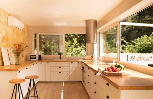 Arenys de Munt Cabaña | CASA RURAL EL JARDI con Piscina, Jardín y Barbacoa
