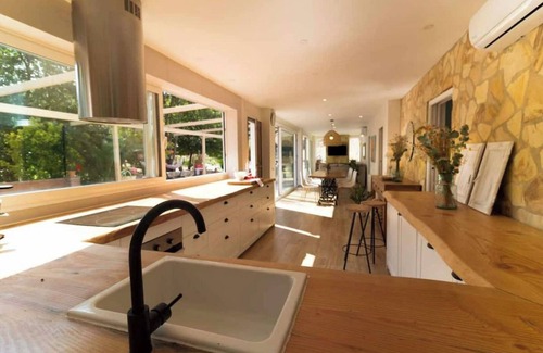 Arenys de Munt Cabaña | CASA RURAL EL JARDI con Piscina, Jardín y Barbacoa