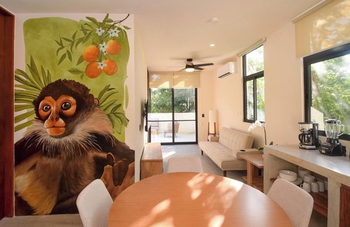 Ek Balam Village Condominio | El Mono 105 Penthouse at Tuane Tulum