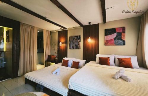 Balibago Apartamento | El Nissi Staycation, THE DELUXE CABIN, Enchanted Kingdom