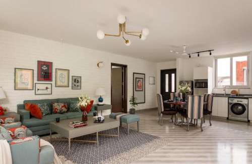 Reis Magos Apartamento | El Rosario 2bhk Apartments-Near Candolim-Commom pool-Wifi-24 hour Security