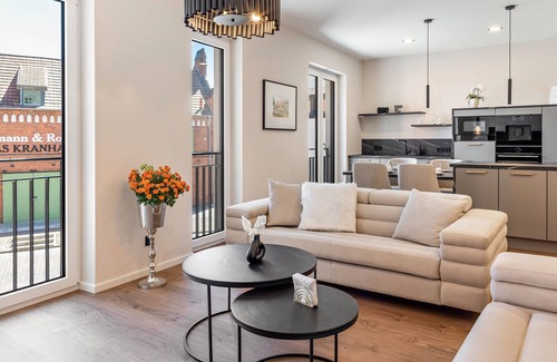 Wittenberge Apartamento | Apartamento '3' con jardín privado y Wi-Fi
