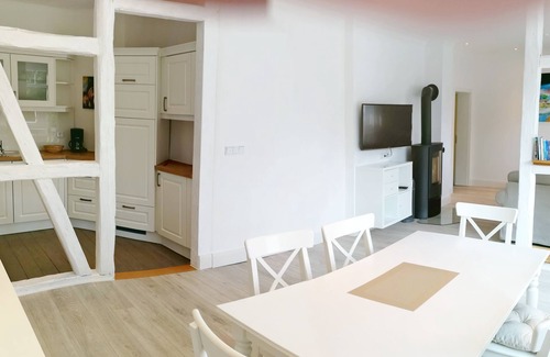 Amt Neuhaus Casa | Prados del valle del Elba, confortable casa de vacaciones con 2 apartamentos separados con 100 m² cada uno