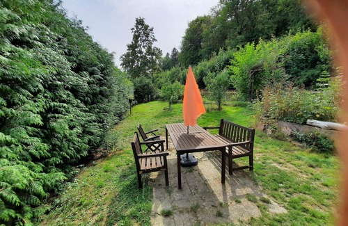 Bad Harzburg Apartamento | Eldorstal 1 - Ferienwohnung in Bad Harzburg mit Hund - direkt am Nationalpark - 1000 qm Garten