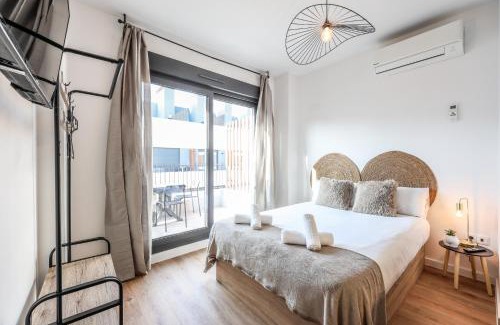 San Sebastian de los Reyes Apartamento | Elegant Studio with Private Terrace by RentitUP