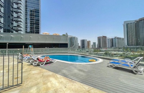 Trade Centre 1 Apartamento | Elegant 1 bed near Burj Khalifa