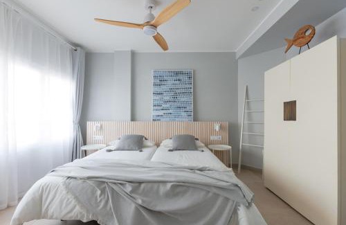 Puerto del Rosario Apartamento | Elegant 2 Bedrooms Flat 5 minutes from the sea & free parking