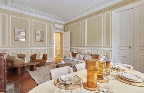 L'Europe Apartamento | Elegant 3-bedroom air-conditioned apartment - Champs-Élysées