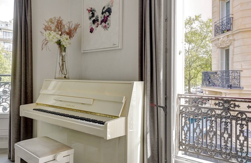 Chaillot Apartamento | Elegant 3BR Arc de Triomphe