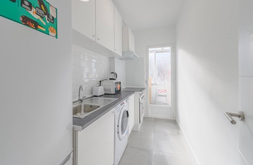 San Diego Apartamento | Elegante y cómodo apartamento de tres dormitorios en Vallecas