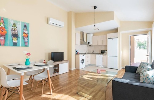 San Julian Apartamento | Elegante y moderno en la Sevilla auténtica Terraza
