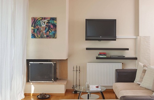 Saronida Apartamento | Elegante apartamento con impresionantes vistas al mar